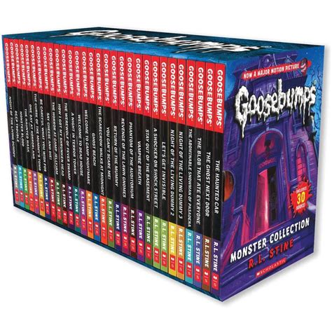 goosebumps books collection|Goosebumps Book Series by R.L. Stine .